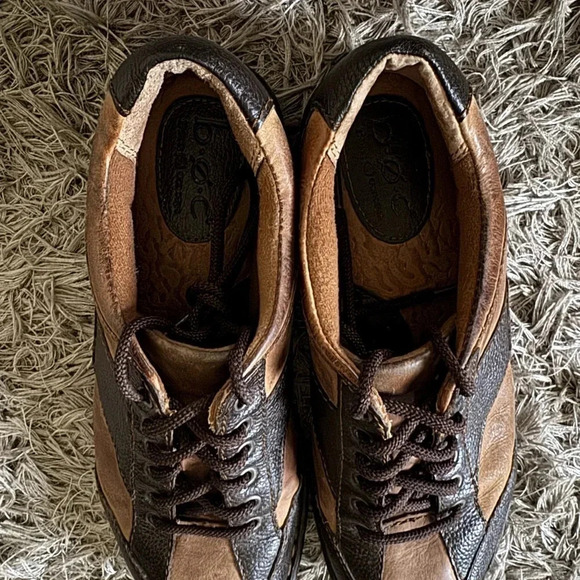 BOC Born Concept C47835 Women Brown Tan Oxford Shoes Size US 7.5 - Picture 5 of 5